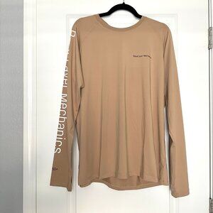 BASELAYER MECHANICS | Men's Long Sleeve Sun Protection Shirt  | Nude | Size: XXL